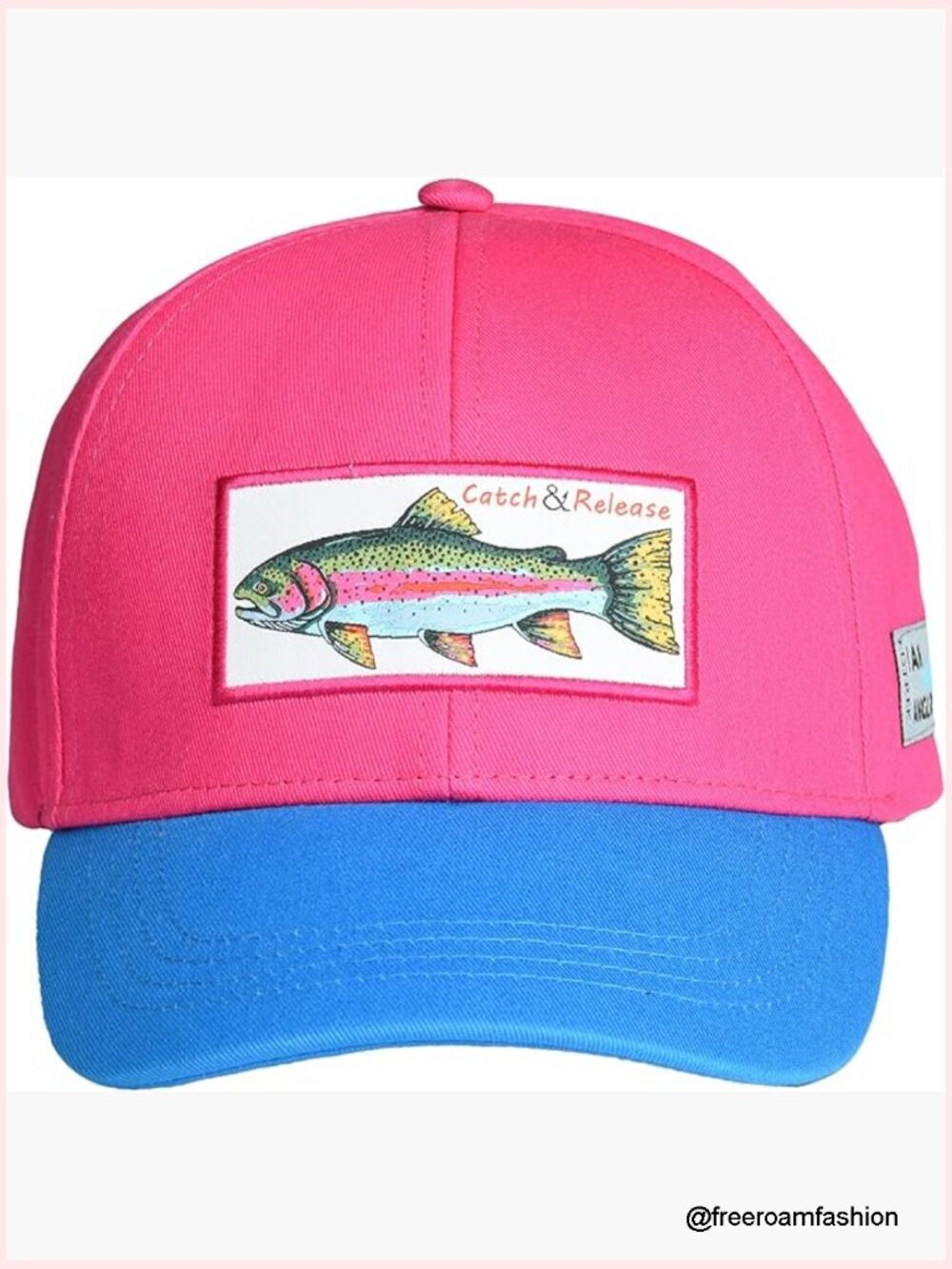 Performance Cap Hat with Ponytail Hole - Mesh Back, Adjustable, UPF 30+